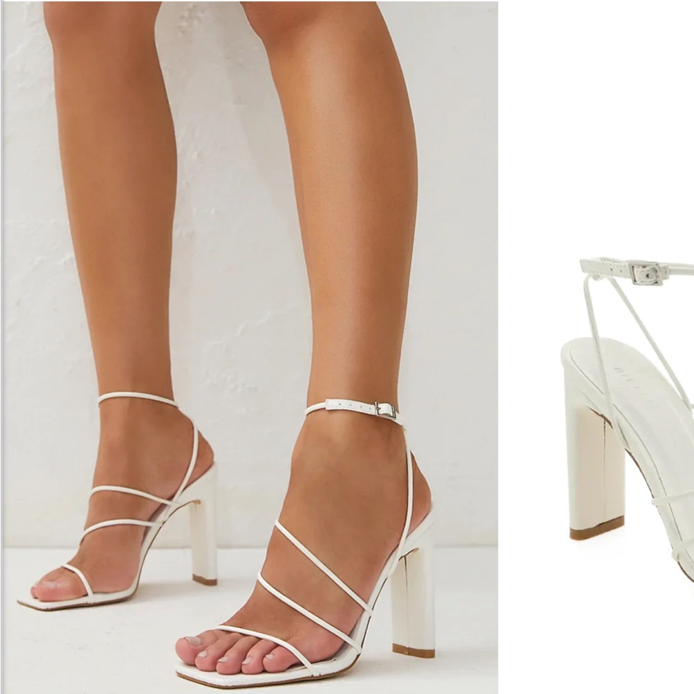 Billini Caitlin Heel in White